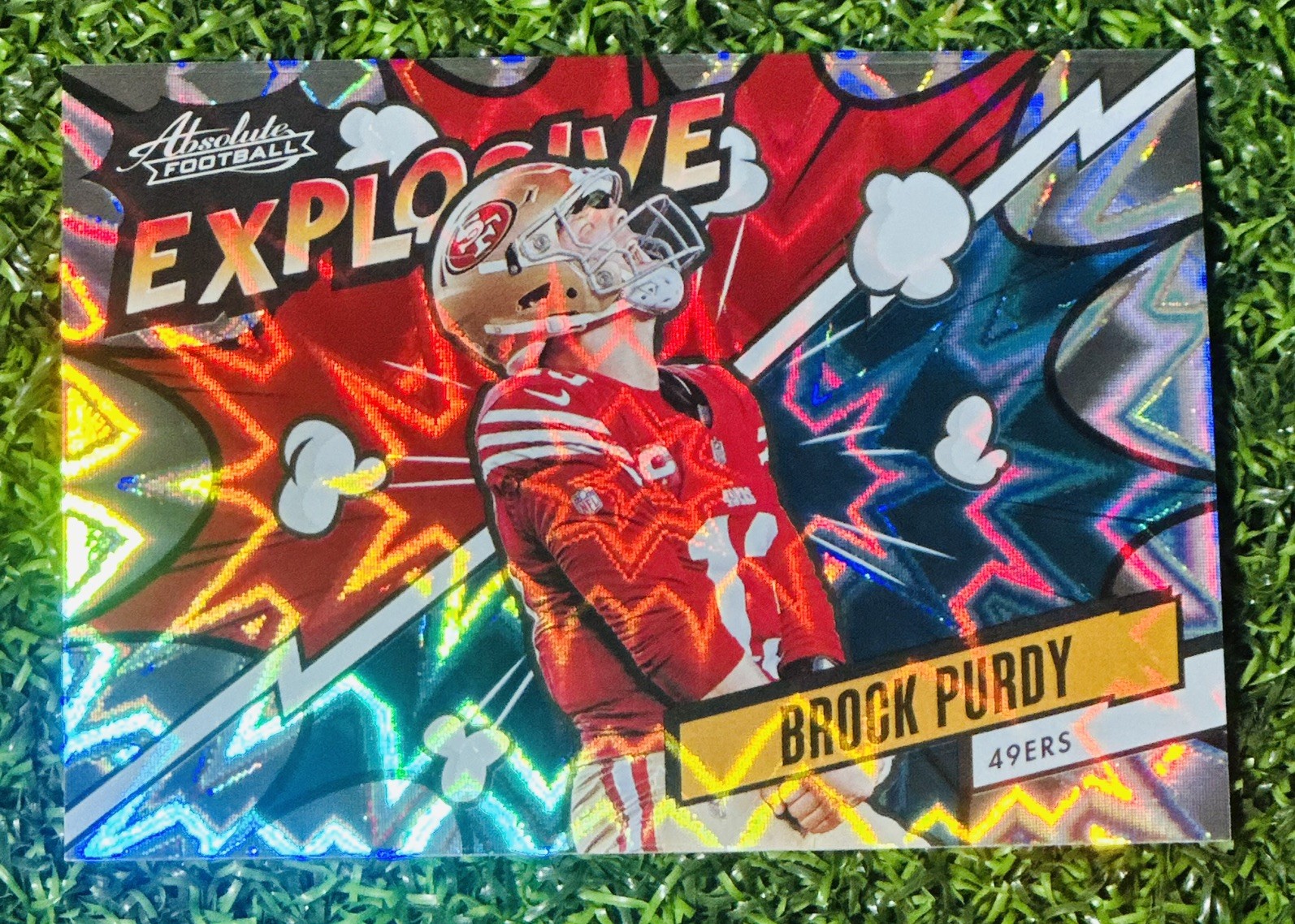 2024 Panini Absolute BROCK PURDY Case Hit EXPLOSIVE SSP Rare 49ers NFL
