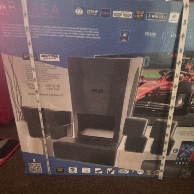Focal Borea BR08 7.1 Home Theater Speaker System Dolby Atmos 2800W HDMI