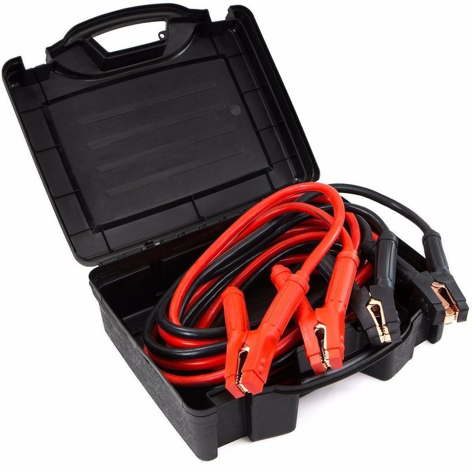 Stark USA 25' ft Auto Battery Jumper Cables 25-Feet 0 Gauge 