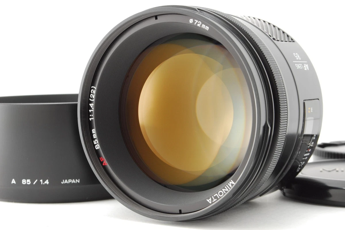 Minolta f/1.4 Lenses 85mm Focal for sale | eBay
