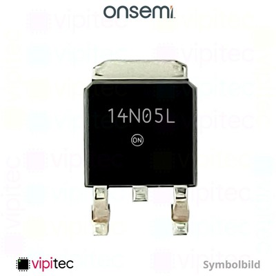 RFD14N05LSM N-Kanal MOSFET 50V 14A 48W 100ns SMD DPAK TO-252AA N-Channel RFD14N