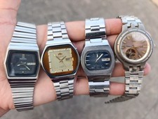 Vintage Lot of 4 Roamer Orient Jemis Citizen Swiss & Japanese Wristwatches