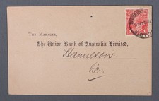 MayfairStamps Australia 1914 Victoria to Union Bank of Australia Cover aax_76055