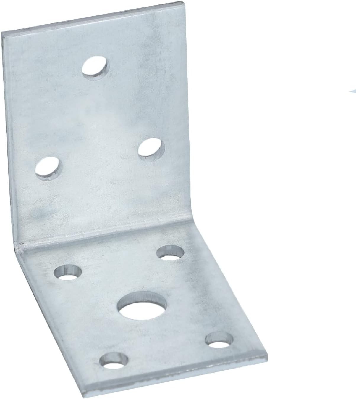 Equerre d'angle de qualité structurelle en acier galvanisé 50x50mm pour charpente