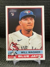 2025 Topps Heritage - #35 RC Will Wagner Toronto Blue Jays