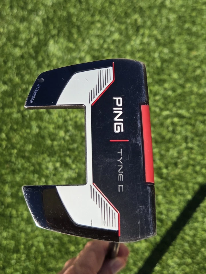 Ping Tyne C Center Shaft Putter - 35” + Head Cover - Image 2 of 4