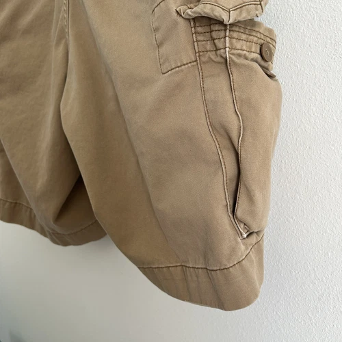 Polo Ralph Lauren Cargo Shorts Mens Sz 34 Cotton Utility Pocket Beige - Picture 10 of 18