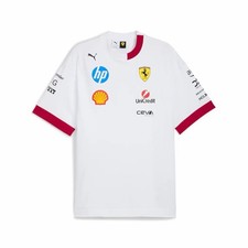 Scuderia Ferrari Puma Drivers Oversized T-Shirt - White