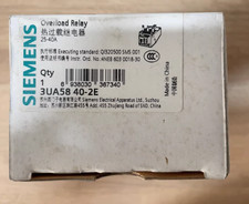 1PC NEW SIEMENS Thermal overload relay 3UA5840-2E 3UA58 40-2E 25-40A #LL