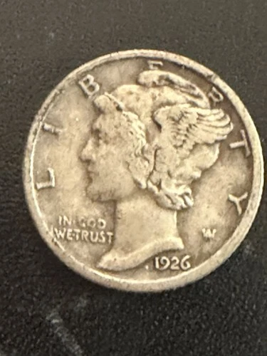 1926 P Mercury Dime VF+