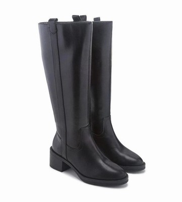 Kensie Naya B Women's Black Knee High Boots. Block Heel. Size 8