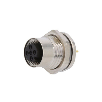 T4141012031-000 Buchse M12 PIN: 3 weiblich Code A-DeviceNet / CANopen THT TE Con