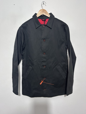 Percival Black Short Trench Coat Sherlock Size XL brand new no tags  UK