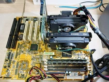 VINTAGE DUAL SLOT 1  Iwill DBD100 Slot 1 440BX motherboard ATX TESTED WORKS !!!