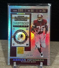 Adrian Peterson 2019 Panini Contenders Football Championship Ticket /99