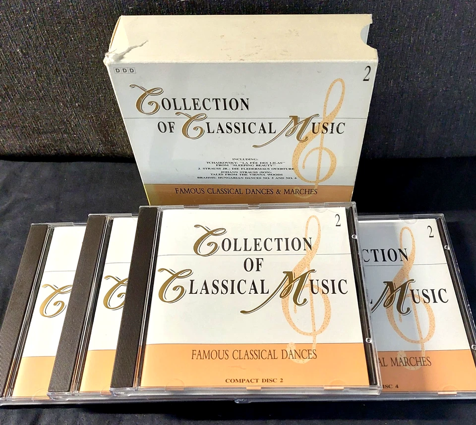 Collection of Classical Music - Dances & Marches / 4er CD Box