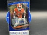 2025 Prizm Black NIL TJ Moore Blue Shimmer Auto /15