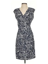 Chaps Women Blue Cocktail Dress S