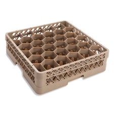 Traex TR12H Beige 30 Compartment Glass with 1 Hexagon Extender