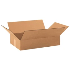 GRAINGER APPROVED 11R423 PK 25 Shipping Box,19x12x4 in 11R423