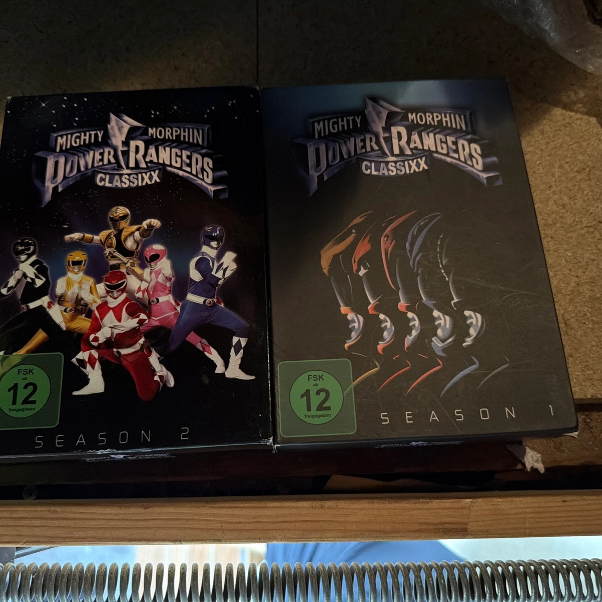 Mighty Morphin Power Rangers Region Code 2 (Europe, Japan, Middle
