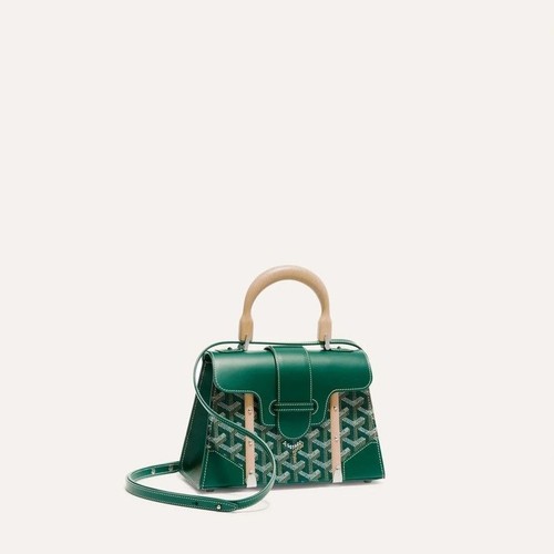 Goyard Women's Structure Saigon Bag Mini Green 143653838