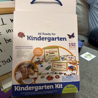 LEARNING RESOURCES All Ready for Kindergarden Kit 192 Pcs NEW