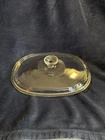 Pyrex Lid DC1.5C A Clear Casserole Oval Glass Lid 11" X 8 1/2. Replacement Lid C