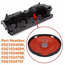 Ventildeckel Kurbelgehäuse Zylinderkopfhaube Membran für Audi A3 VW Skoda Seat