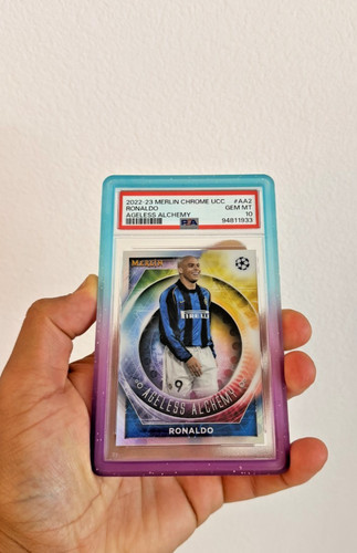 Ronaldo #AA-2 2022 Topps Merlin Chrome UEFA Club Competitions Ageless Alchemy card