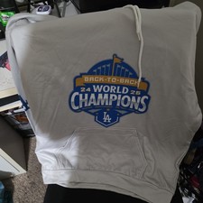 LA Dodgers Back To Back Printed Hoodie For Baseball Fan