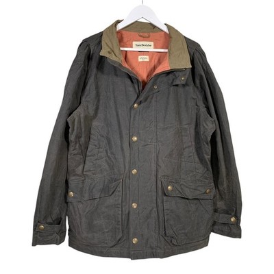Tom Beckbe Tensaw Jacket Mens Large Hardwood Waxed Canvas Made in USA
