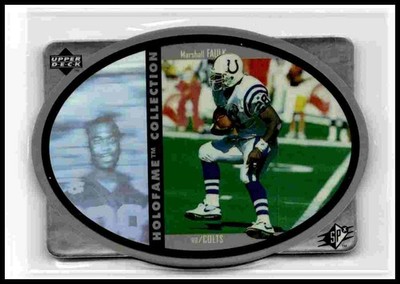 1996 SPx #Hx7 Marshall Faulk Holofame