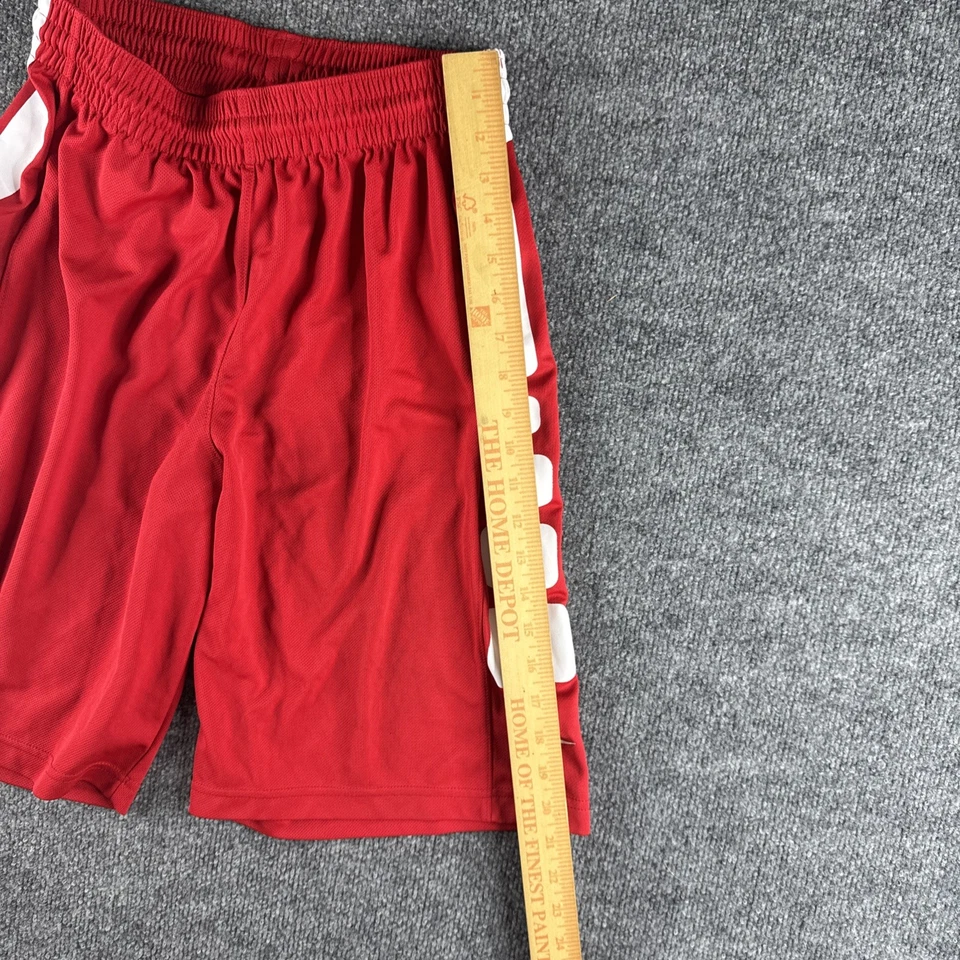 AUTÉNTICOS PANTALONES CORTOS NIKE BALONCESTO 802329-658 Talla Pequeña Sueltos Rojo Foto 3 de 4