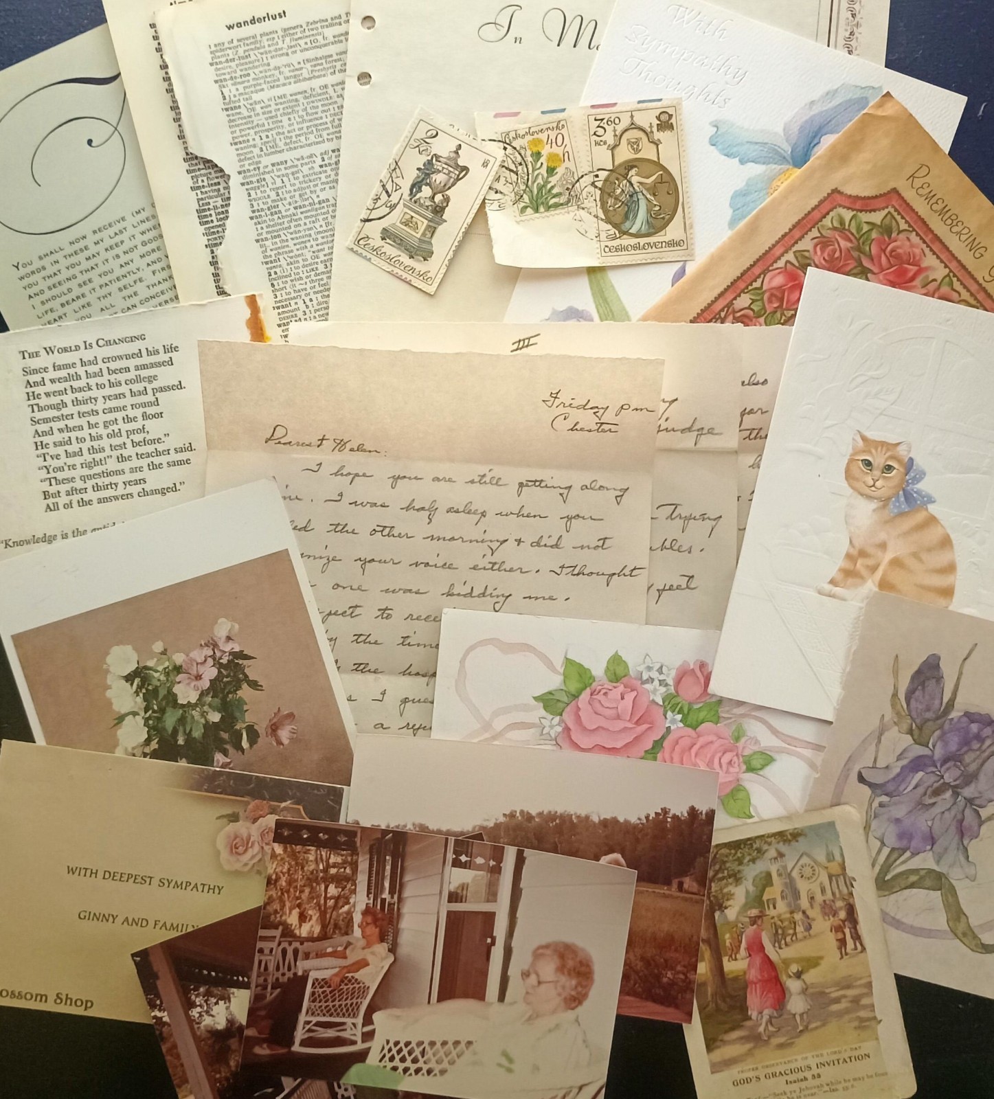 Vintage Funeral & Remembrance Pack | AUTHENTIC Ephemera