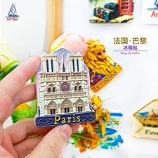 Notre-Dame de Paris Souvenir 3D Fridge Magnet Refrigerator Magnet Decoration