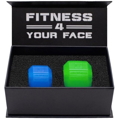 Dual Mode Jaw Exerciser - Blue, Green Bundle