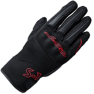 RST S1 Mesh Ce Textile Motorbike Motorcycle Gloves - Black / Red