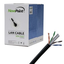 NavePoint CAT6 CCA Bulk Cable 250, 500, 1000f...