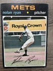 1971 TOPPS Nolan Ryan #513 (Creased)  New York Mets HOF #513 Vintage Card