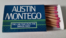 Austin Montego  Promotional Matches Rare in good condition