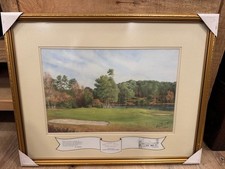 Parkstone Golf Club 5th Hole Peter Alliss Series limited edition framed print