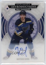 2023-24 Upper Deck Ultimate Collection Introductions Matthew Kessel Auto 0kr0