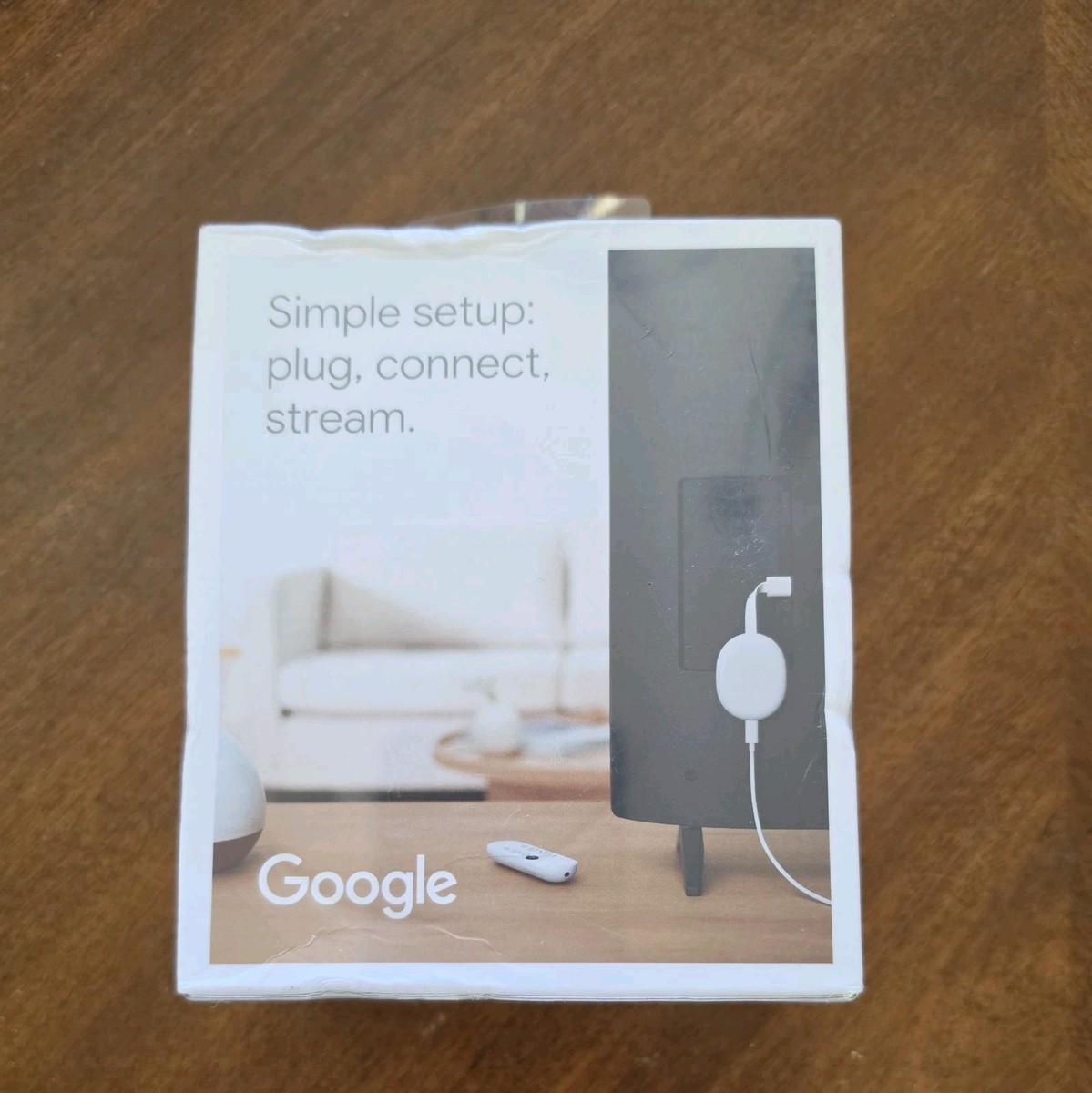 Buy Google Chromecast with Google TV 4K UHD Media Streamer - Snow