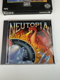 Neutopia (TurboGrafx-16, 1990) Cib Game And Manual Excellent Cond Rare