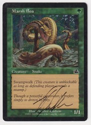 Marsh Boa - Prophecy #118/143 Common MTG
