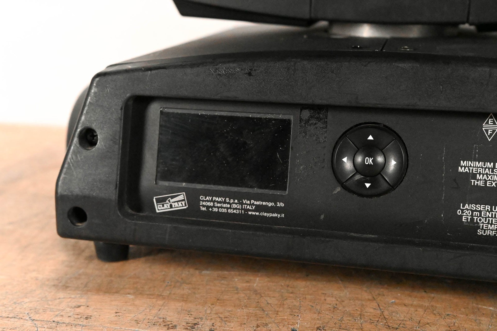 Clay Paky Sharpy 189W Moving Beam Light CG01RPD