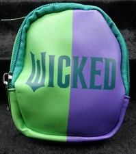 "WICKED" Edition Faux Leather Mini Backpack/Keychain/Clip/Coin Purse NWT 4"x3.5"