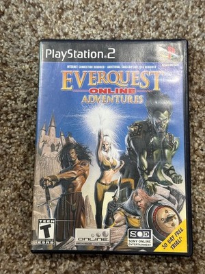 EverQuest: Online Adventures Sony PlayStation 2 Used Video Game Disc And Case