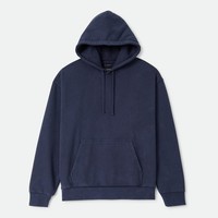 Brixton Basic Hooded Sweatshirt Gr: M Washed Navy